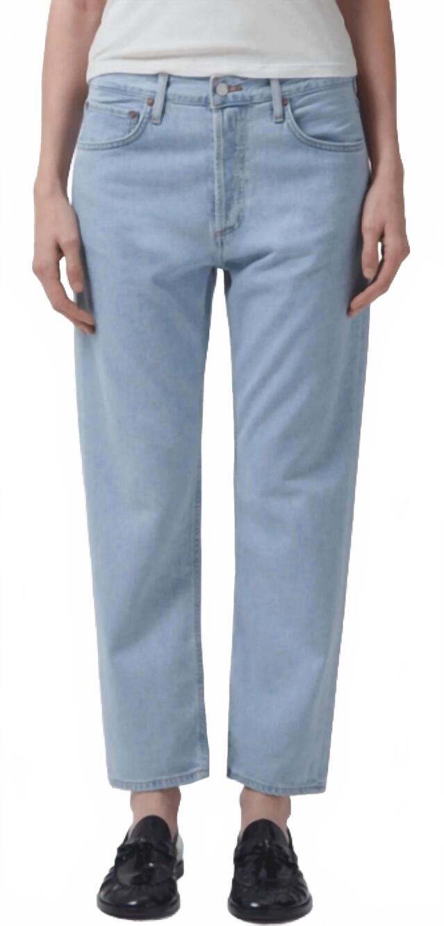 NEW AGOLDE parker easy straight jeans in pivot